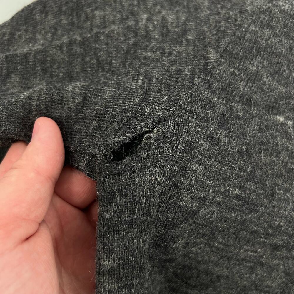 VTG 50s 60s men's Milwaukee Knits Corp 100% Virgin Wool V‎ Neck Cardigan Sweater - Picture 6 of 7